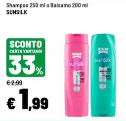 Iper La Grande Shampoo o Balsamo Sunsilk offerta