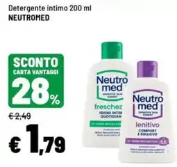 Iper La Grande Detergente intimo Neutromed offerta