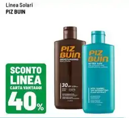 Iper La Grande Linea Solari Piz Buin offerta