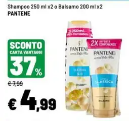 Iper La Grande Shampoo e balsamo Pantene offerta