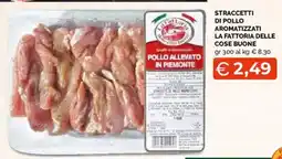 Mercatò Local Straccetti di pollo aromatizzati La fattoria delle cose buone offerta