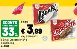 Iper La Grande Gelati Croccante o Liuk offerta