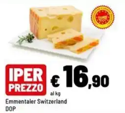 Iper La Grande Emmentaler Switzerland DOP offerta