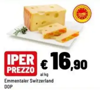 Iper La Grande Emmentaler Switzerland DOP offerta