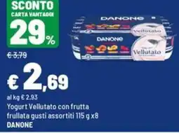 Iper La Grande Yogurt Vellutato Danone offerta
