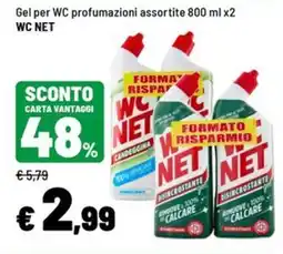 Iper La Grande Gel per WC profumazioni assortite WC NET offerta