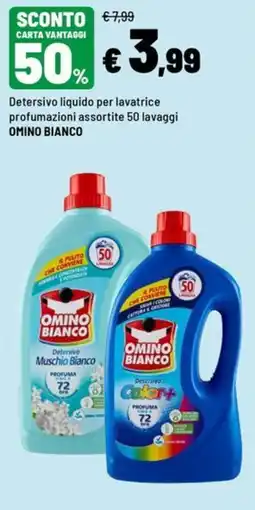 Iper La Grande Detersivo liquido per lavatrice OMINO BIANCO offerta