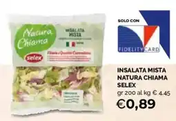 Mercatò Local Insalata mista Natura Chiama Selex offerta