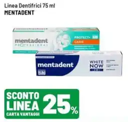 Iper La Grande Linea Dentifrici Mentadent offerta