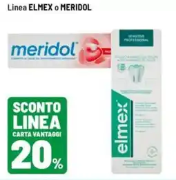 Iper La Grande Linea ELMEX o MERIDOL offerta