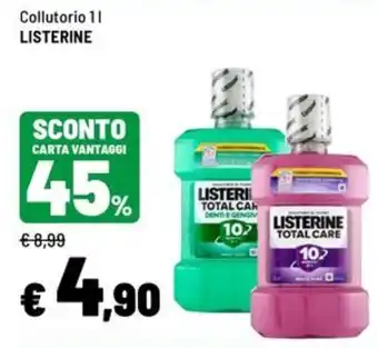 Iper La Grande Collutorio Listerine offerta