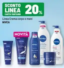 Iper La Grande Crema corpo o mani NIVEA offerta