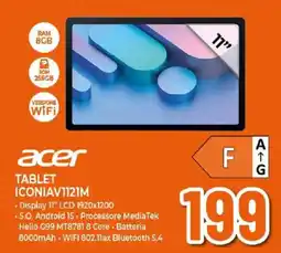 Ipercoop Acer Tablet IconiaV1121M offerta
