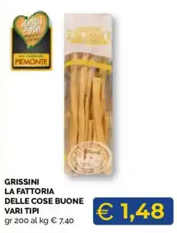 Mercatò Local Grissini La Fattoria delle cose buone offerta