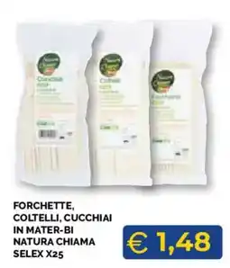 Mercatò Local Forchette, coltelli, cucchiainatura chiama selex offerta