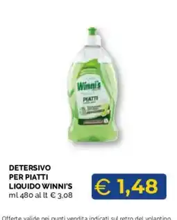 Mercatò Local Detersivo per piatti liquido Winni's offerta