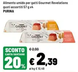 Iper La Grande Alimento umido per gatti Gourmet Revelations offerta