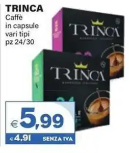 Boningros Cash and Carry Trinca Caffè in capsule offerta
