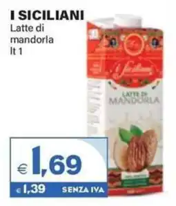 Boningros Cash and Carry I Siciliani Latte di mandorla offerta