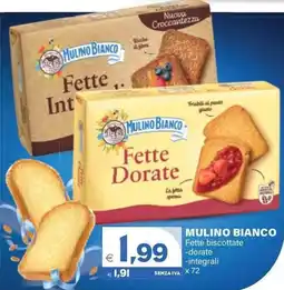 Boningros Cash and Carry Mulino Bianco Fette biscottate offerta