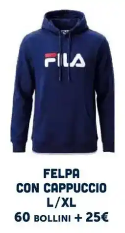 A&O Felpa con cappuccio Fila offerta