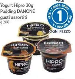 A&O Yogurt Hipro 20g Pudding DANONE gusti assortiti offerta
