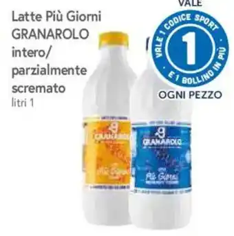 A&O Latte Più Giorni Granarolo offerta
