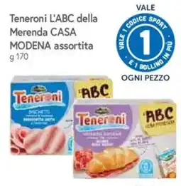 A&O Teneroni L'ABC della Merenda CASA offerta