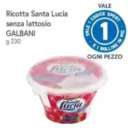 A&O Ricotta Santa Lucia senza lattosio offerta