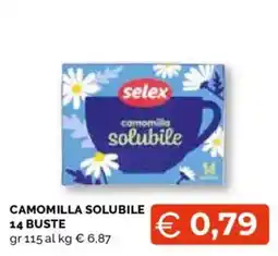 Mercatò Local selex camomilla solubile offerta