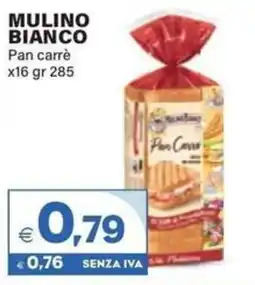 Boningros Cash and Carry Mulino Bianco Pan carrè offerta