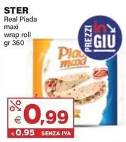 Boningros Cash and Carry Ster Real Piada maxi wrap roll offerta
