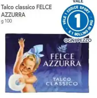 A&O Talco classico Felce Azzurra offerta