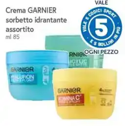 A&O Crema GARNIER sorbetto idrantante assortito offerta