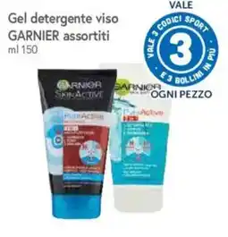 A&O Gel detergente viso Garnier assortiti offerta