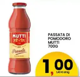 Interspar Passata di pomodoro Mutti offerta