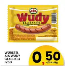 Interspar Würstel Aia Wudy Classico offerta