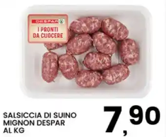 Salsiccia di suino mignon Despar