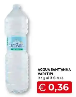 Mercatò Local Acqua Sant'Anna offerta