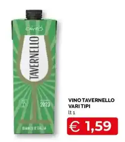 Mercatò Local Vino Tavernello offerta