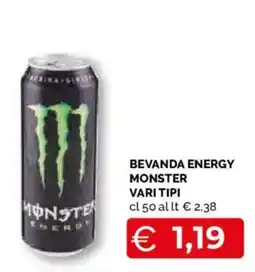 Mercatò Local Bevanda energy Monster offerta