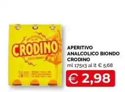 Mercatò Local Aperitivo analcolico biondo Crodino offerta