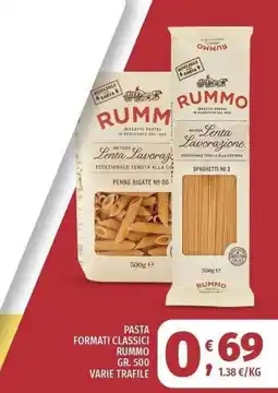 Vivo Supermercati Pasta formati classici Rummo offerta