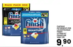 Interspar Capsule detergenti per lavastoviglie Finish Ultimate/Quantum offerta