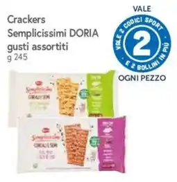 A&O Crackers Semplicissimi DORIA offerta