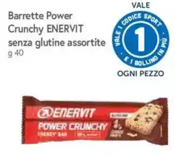 A&O Barrette Power Crunchy ENERVIT senza glutine assortite offerta