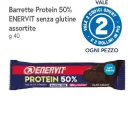 A&O Barrette Protein 50% ENERVIT senza glutine assortite offerta