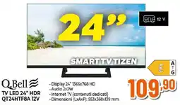 Ipercoop Q.Bell TV LED 24" HDR offerta