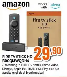 Ipercoop Amazon Fire TV Stick HD offerta