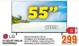 Ipercoop LG TV LED 55" UHD 4K offerta
